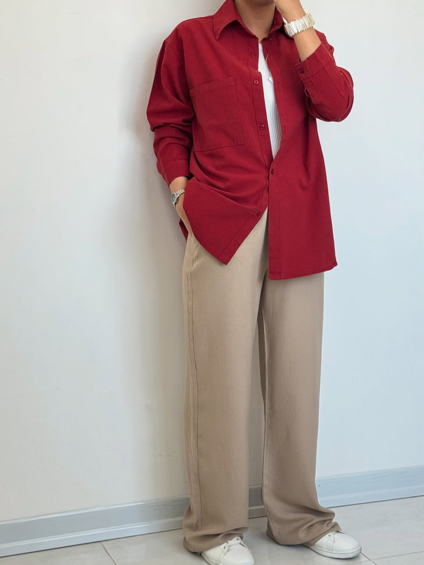 شومیز ساده رنگی