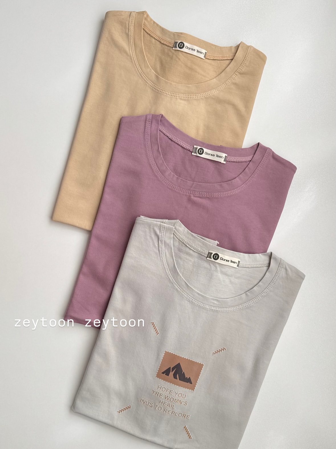 تیشرت باکسی طبیعت