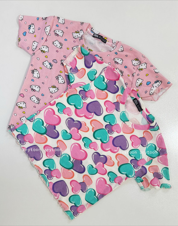 کراپ تیشرتی عروسکی