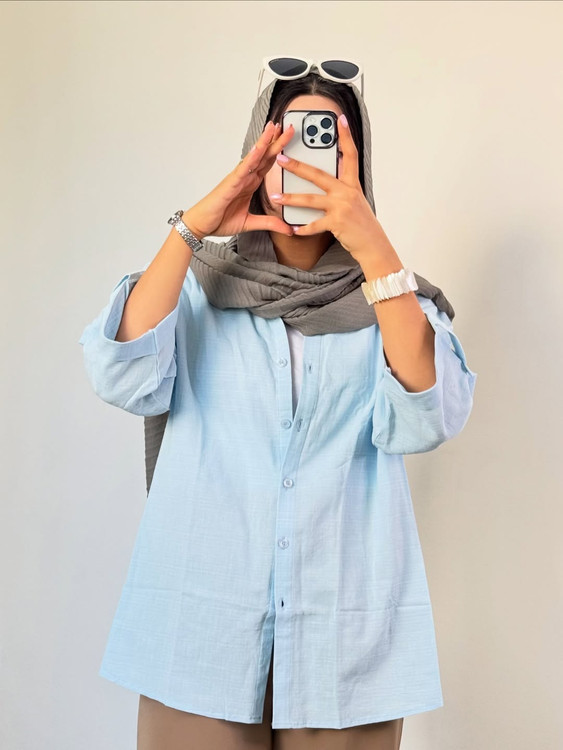 شومیز مانتویی لنین ابی