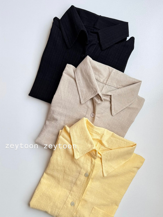 رنگ بندی شومیزلینن نسترن