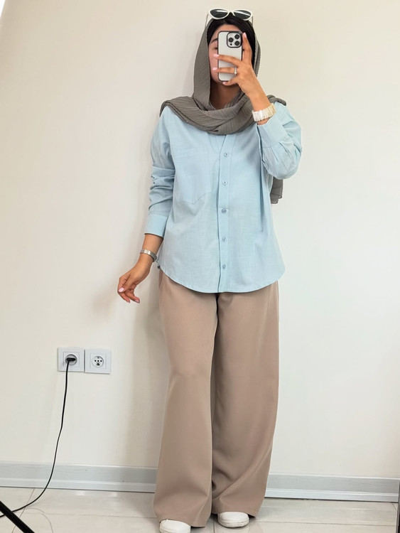 شومیز کوتاه لنین ابی