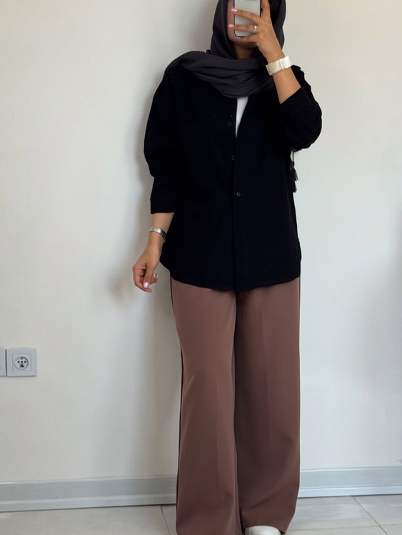 شومیز لنین مشکی