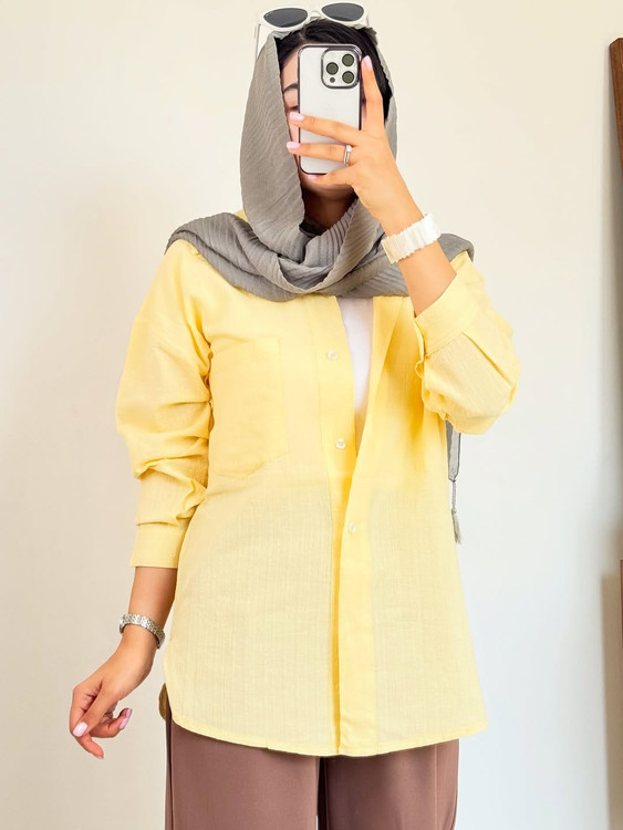 شومیز مانتویی لنین کره ای