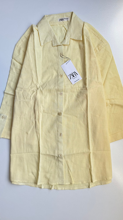 شومیز مانتویی لنین اسلپ کره ای