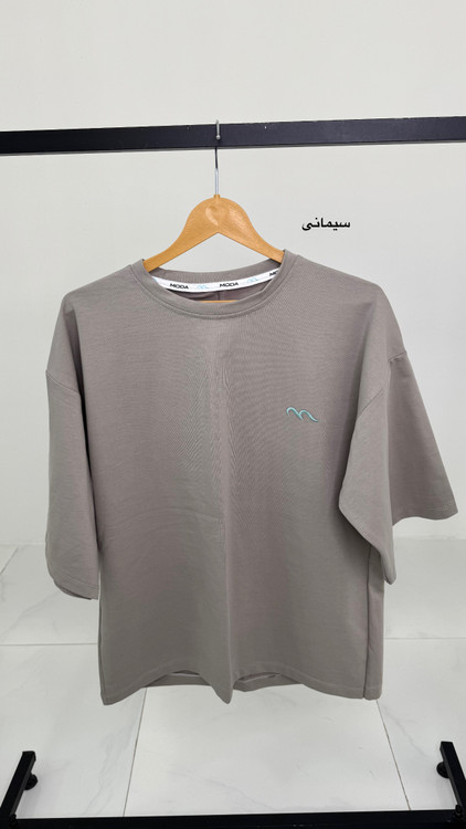 تیشرت باکسی سیمانی