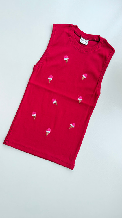 تاپ بلند حلقه ای چری