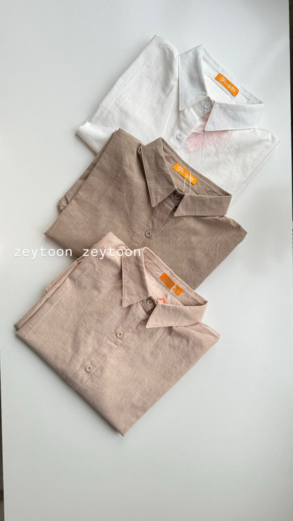 شومیز لنین خنک مناسب برای تابستون و بهار