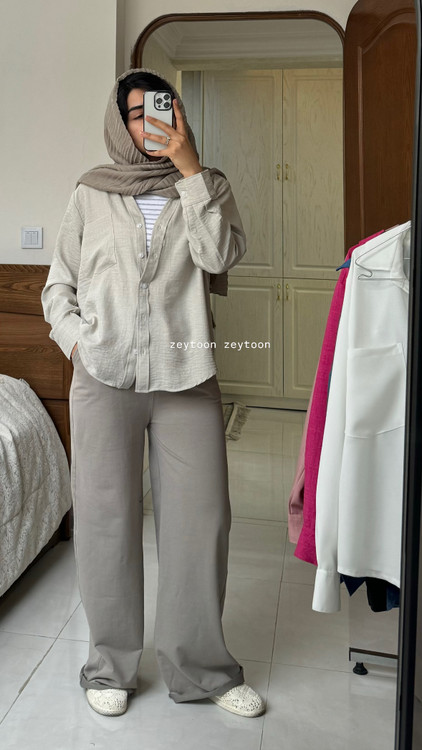 شومیز کوتاه شانتون