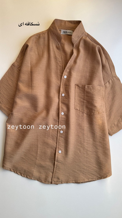 شومیز بیسیک نسکافه ای