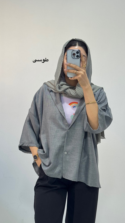 شومیز باکسی ظوسی