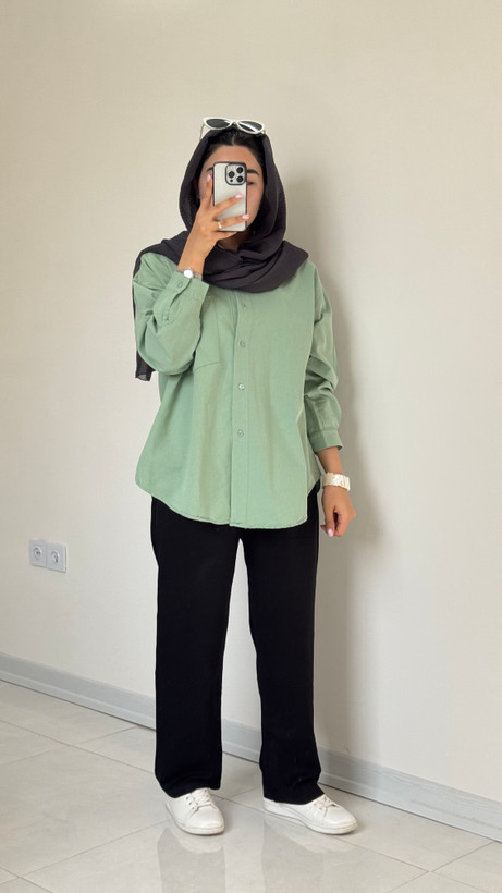 شلوار مشکی پارچه ای