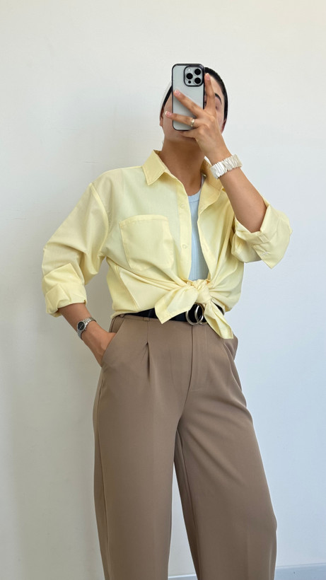 شومیز گره ای بیسیک کره ای