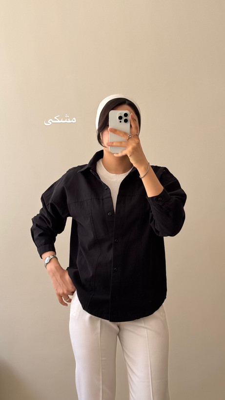 شومیزلنین لینن کوتاه قواره کوچیک عرض سینه کوچیک نعنا