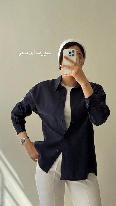 شومیز سلما سیلک ریزشی خنک تابستونی