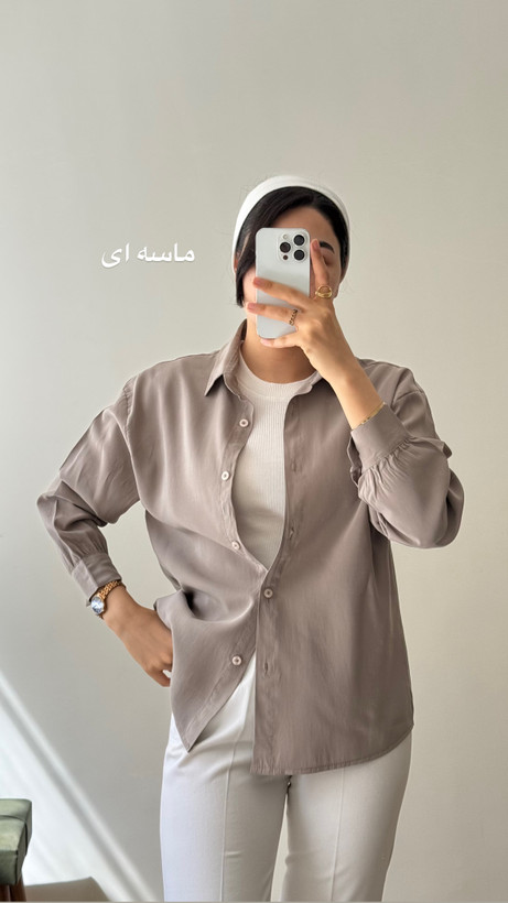 شومیز سلما سیلک ریزشی خنک تابستونی