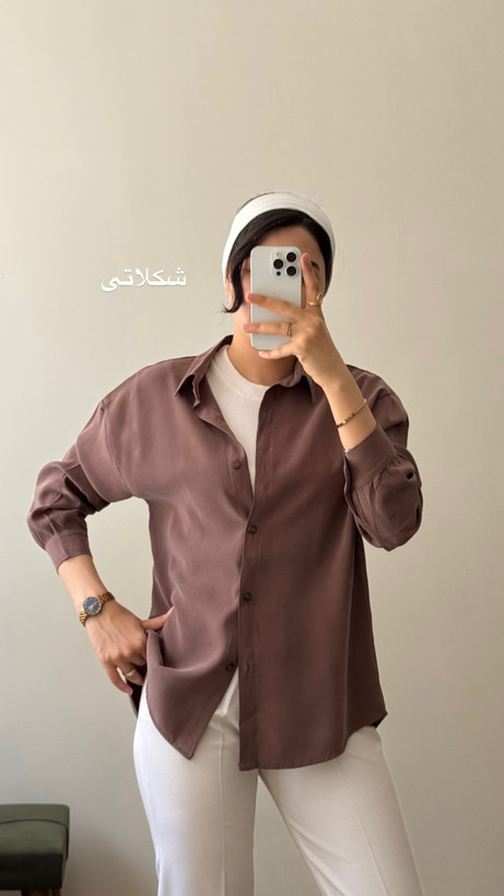 شومیز سلما سیلک ریزشی خنک تابستونی