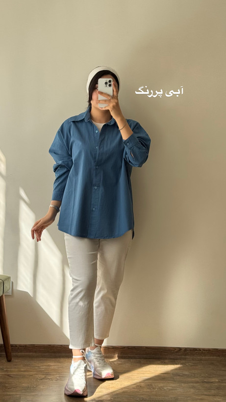 شومیز صدف قد ۷۵ لنین اسلپ