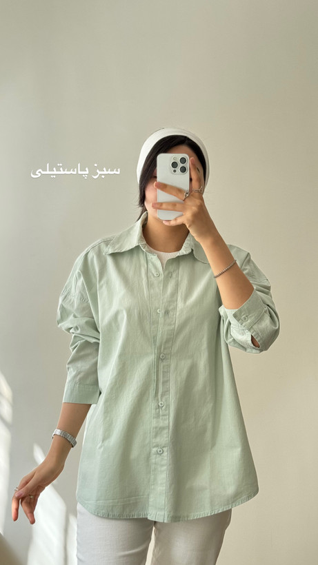 شومیز صدف قد ۷۵ لنین اسلپ